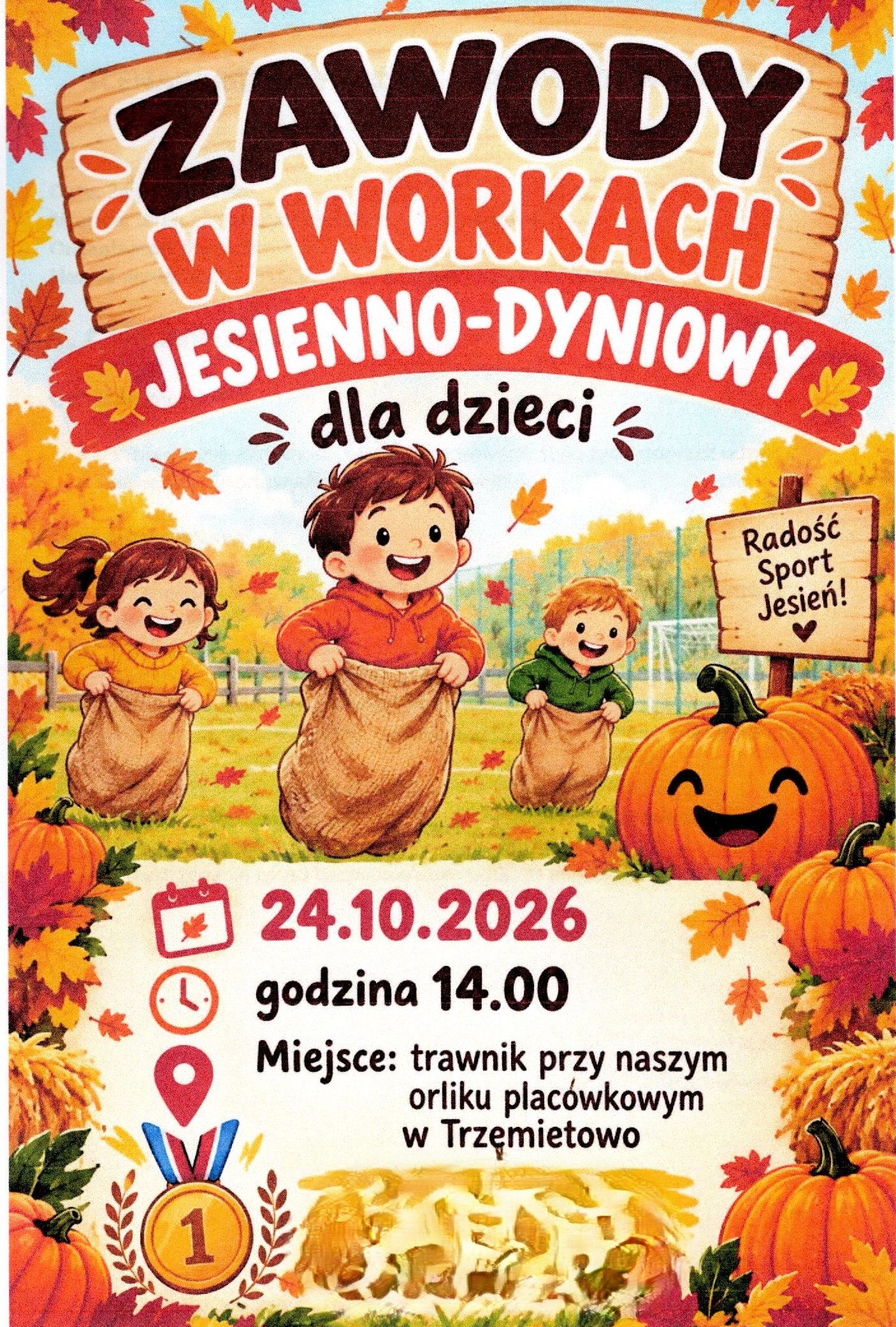 Zaproszenie na Zawody w Workach w Trzemiętowie POW 1!