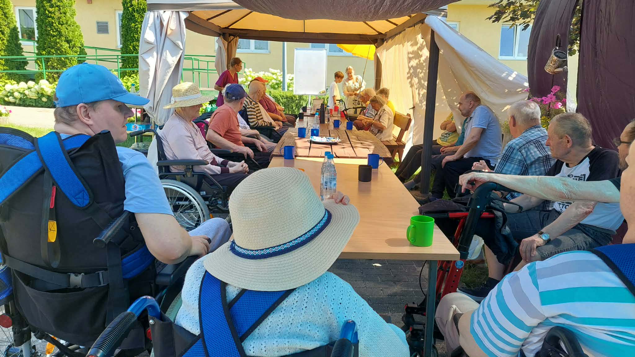 Międzypokoleniowe spotkanie z seniorami.